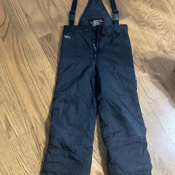 Obermeyer Black Kids Ski Bib Snow Pants - Picture 1 of 4